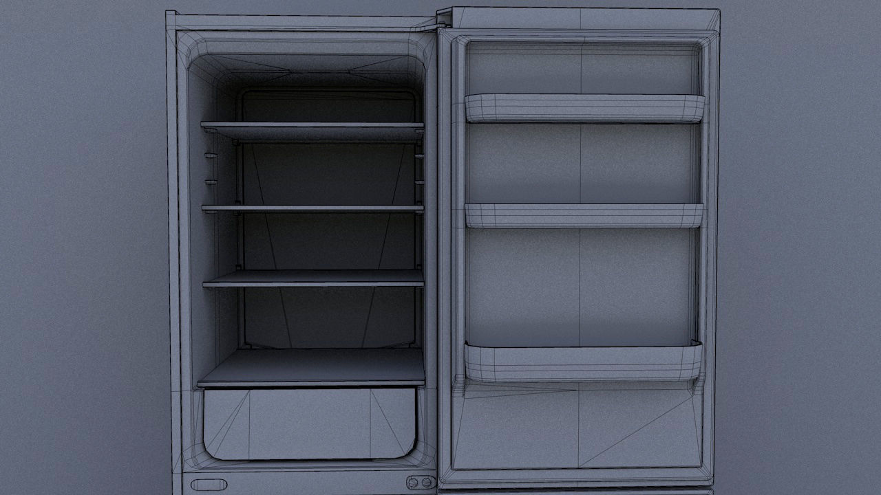 Refrigerator 3D model_10