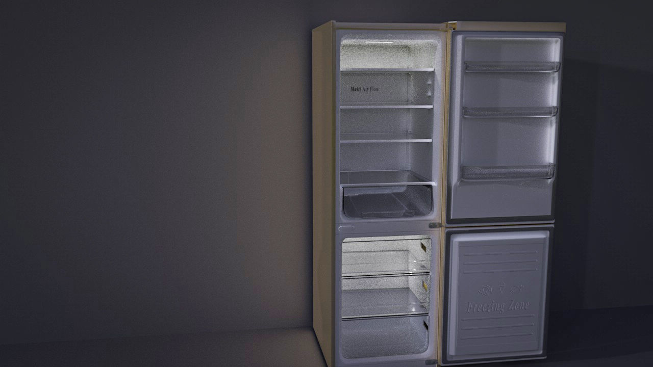 Refrigerator 3D model_9