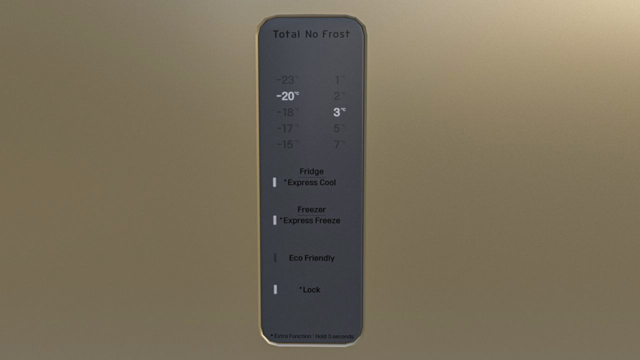 Refrigerator 3D model_7