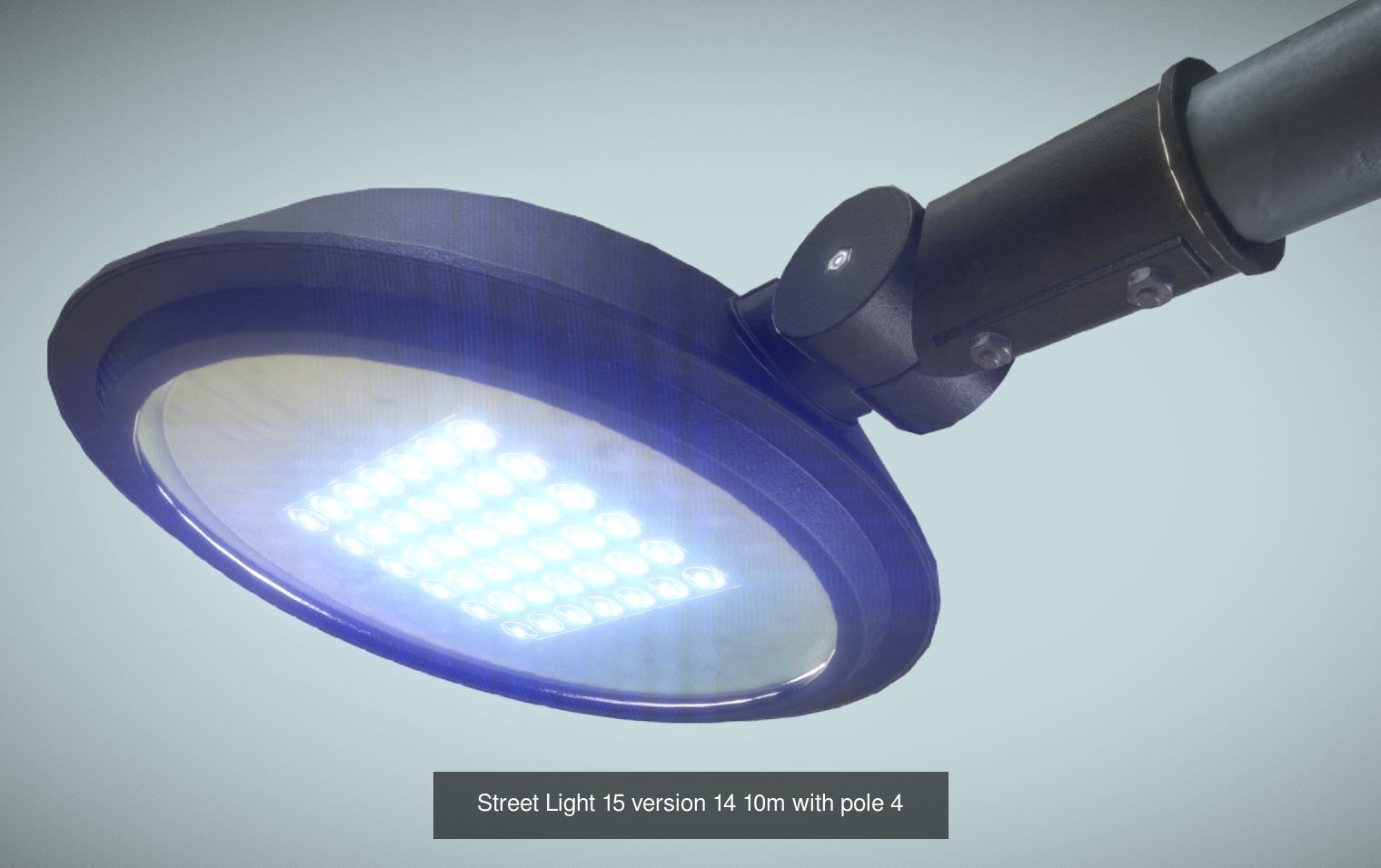 Street Lights Version 15 3D Model Collection_7