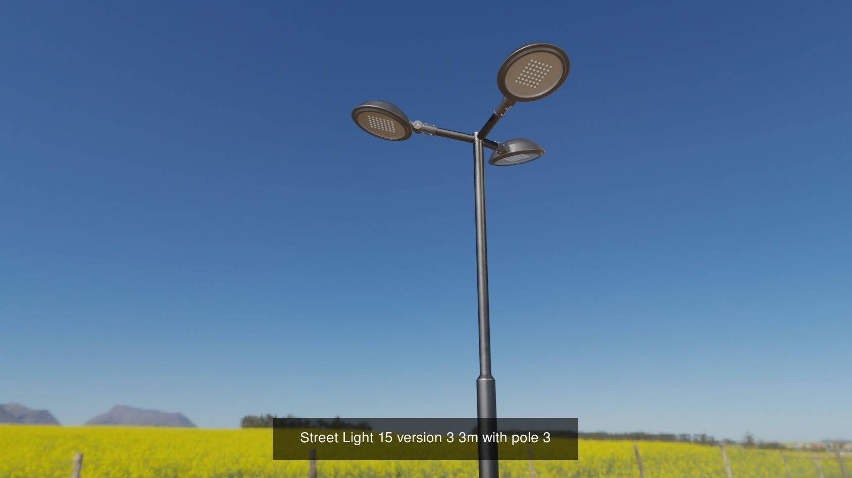 Street Lights Version 15 3D Model Collection_18
