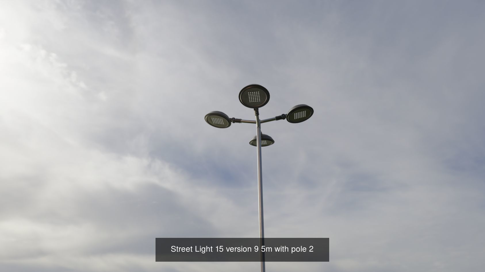 Street Lights Version 15 3D Model Collection_12