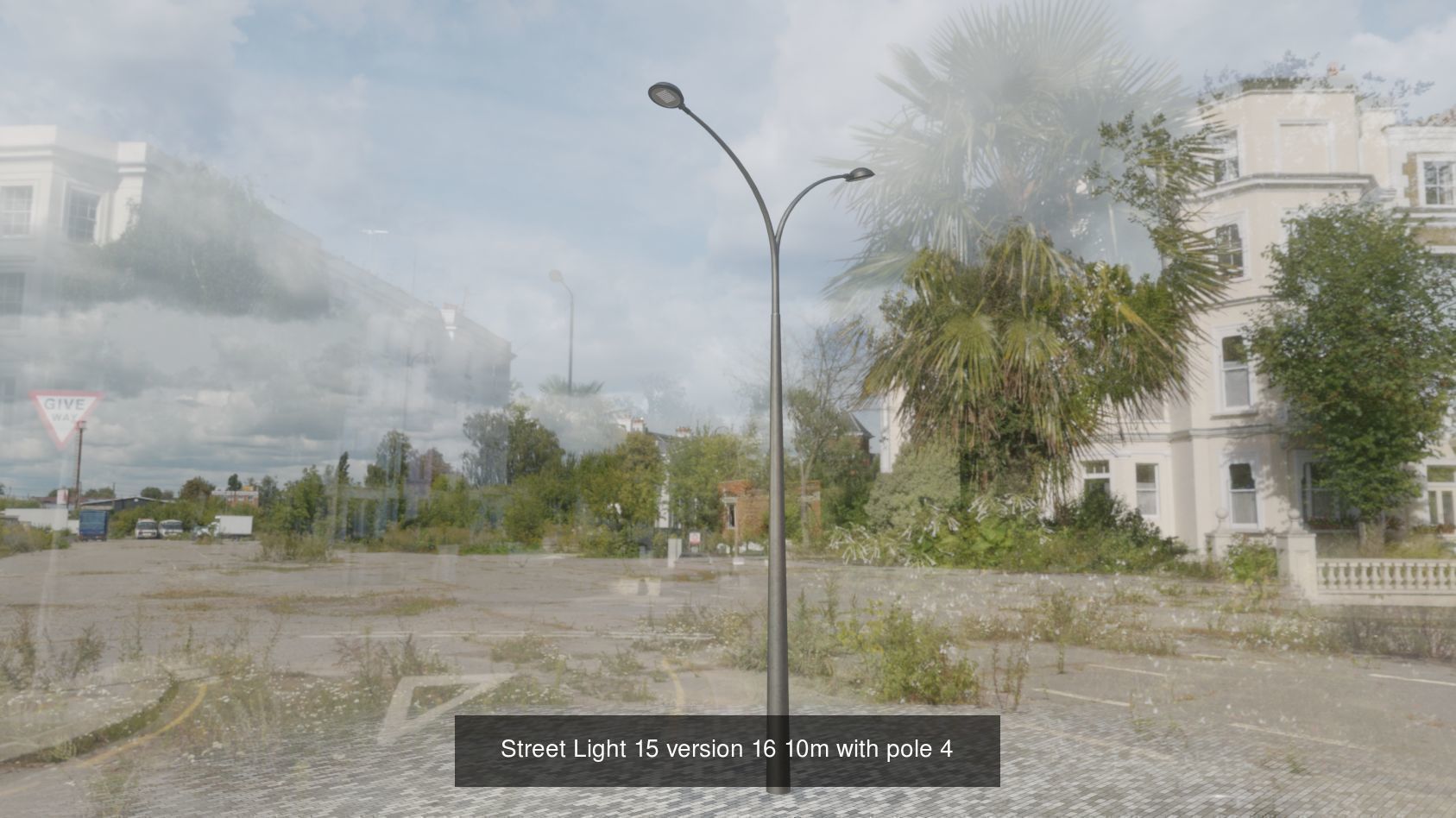 Street Lights Version 15 3D Model Collection_5