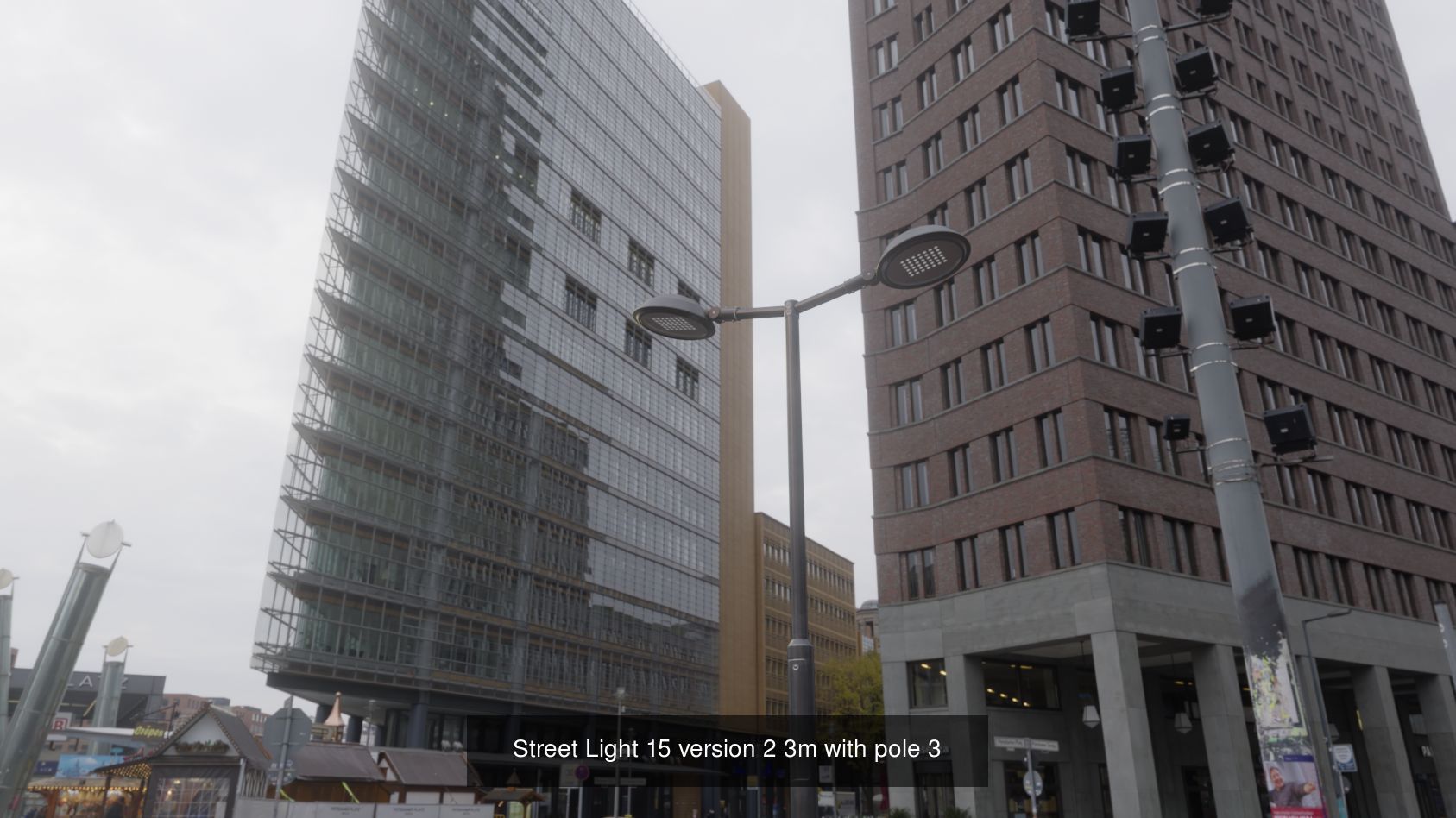 Street Lights Version 15 3D Model Collection_19