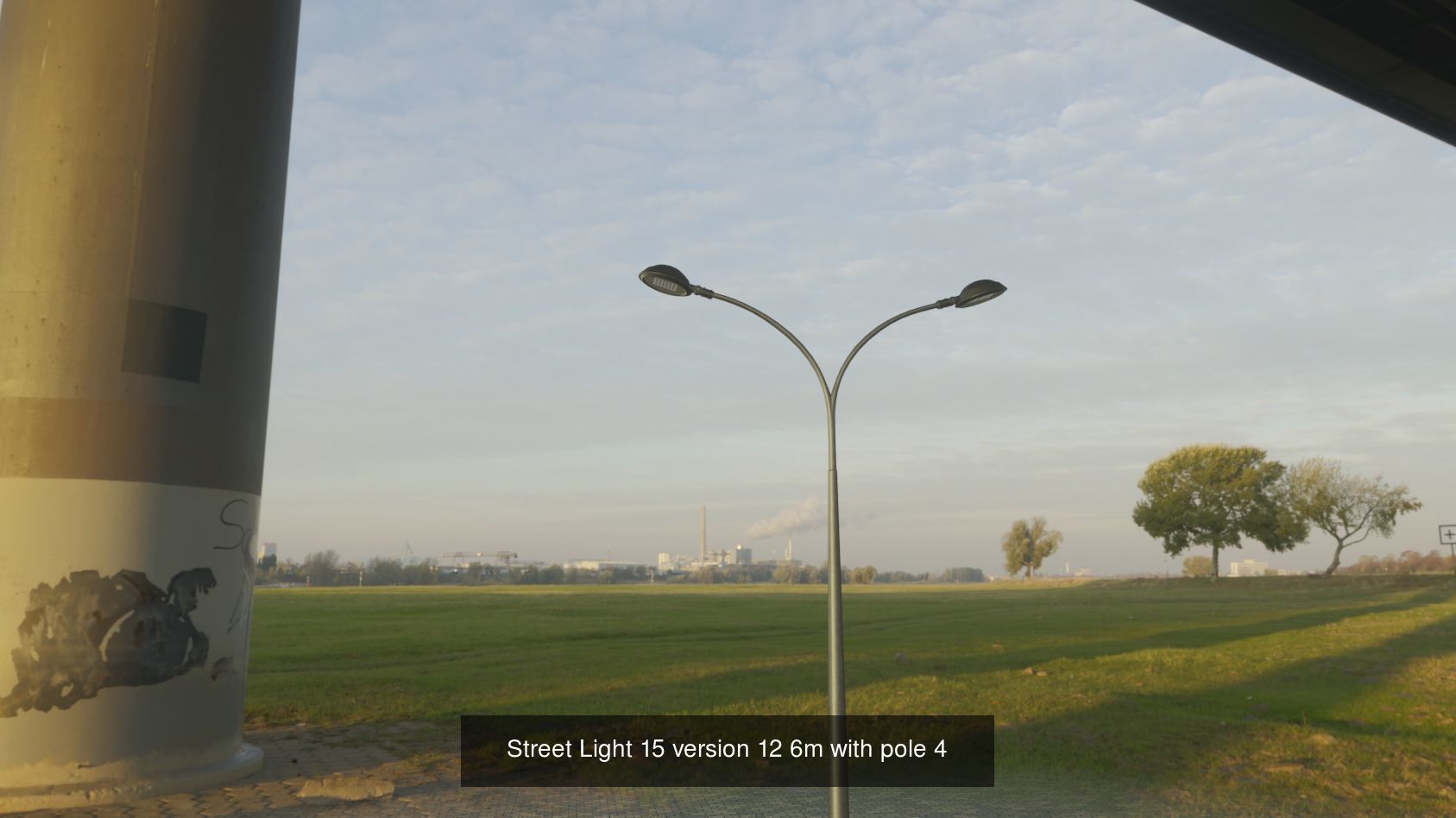 Street Lights Version 15 3D Model Collection_9