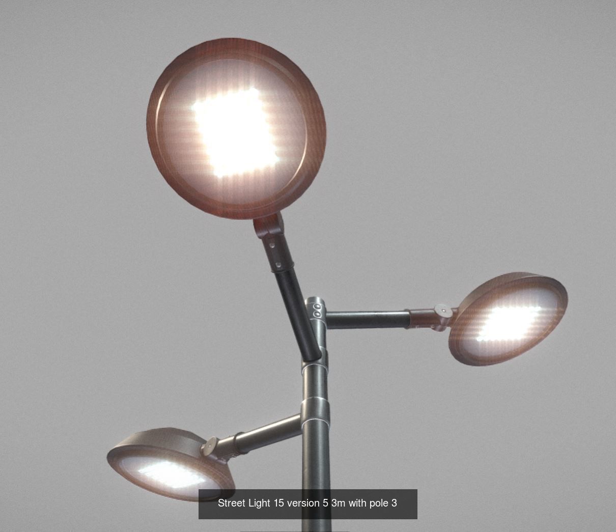 Street Lights Version 15 3D Model Collection_16