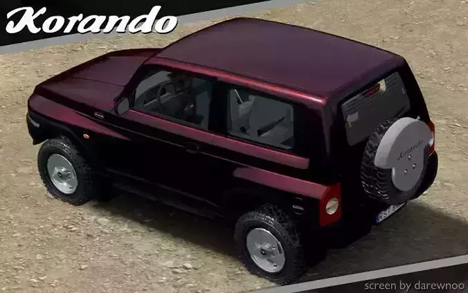 kia pregio wheel Free 3D model