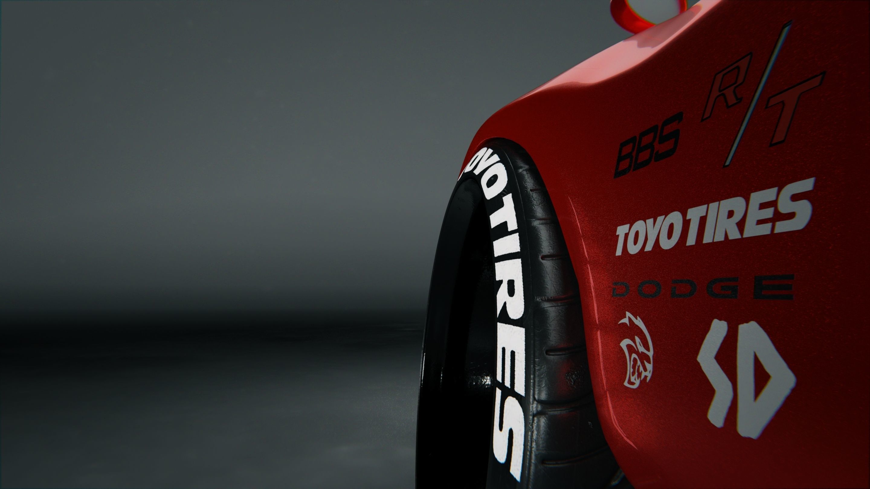 Dodge Challenger Hellcat quad turbo  3D model_3