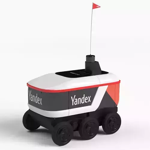 Yandex Delivery Robot 3D model