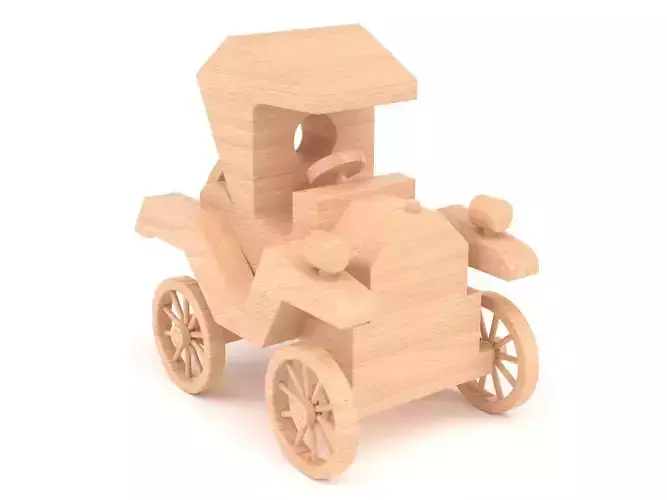 Wooden toy car 34