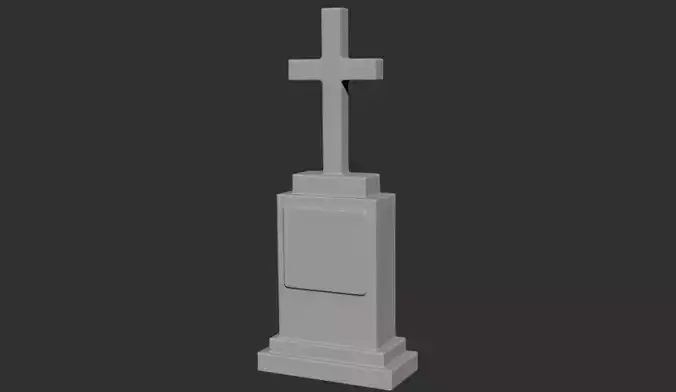Cross Stone Grave v01