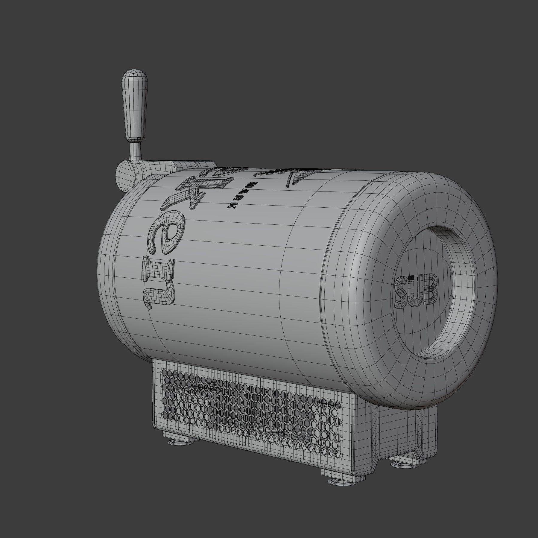 The Sub Draught Beer Machine 3D model_9