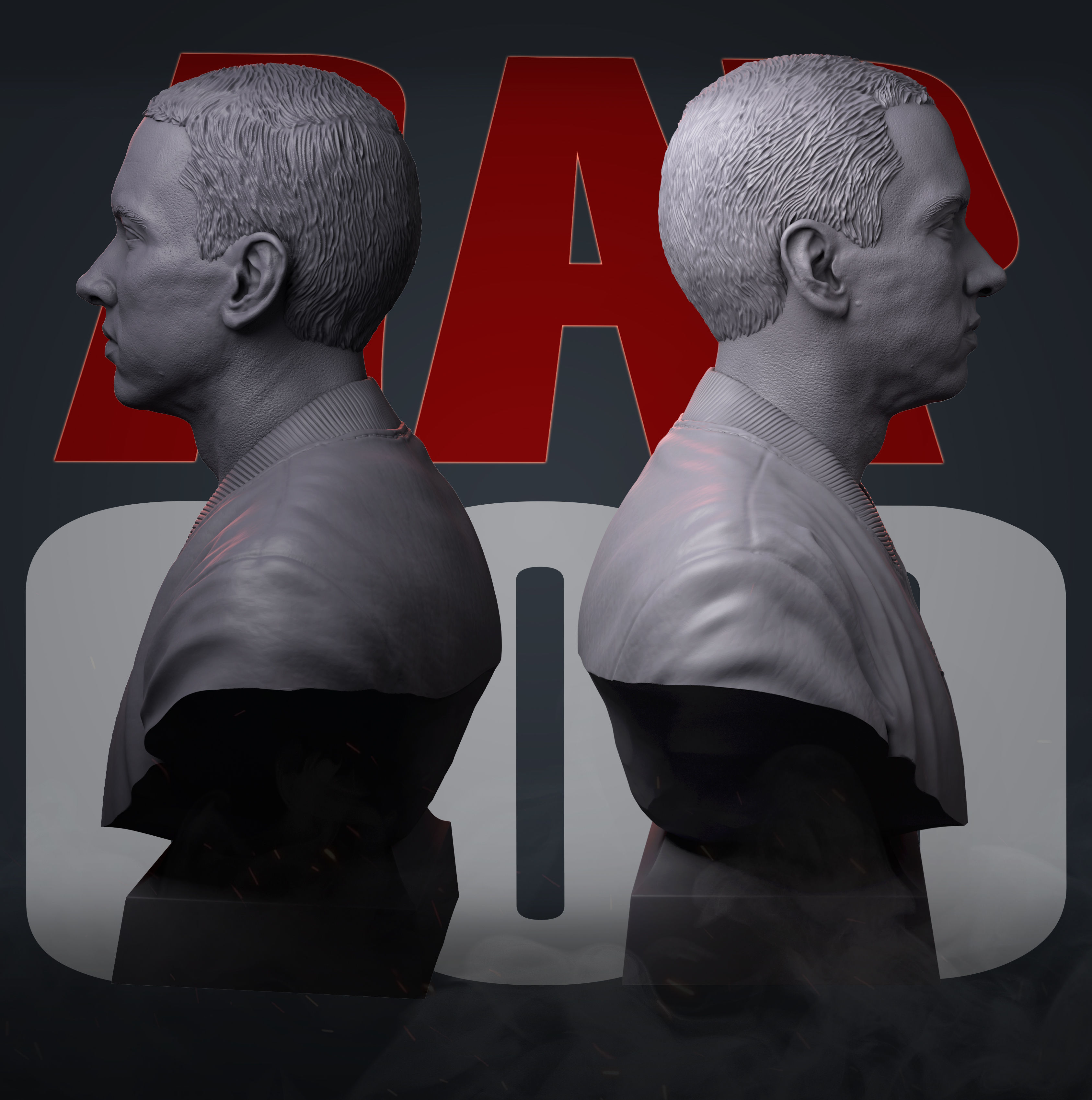 Eminem  3D print model_28
