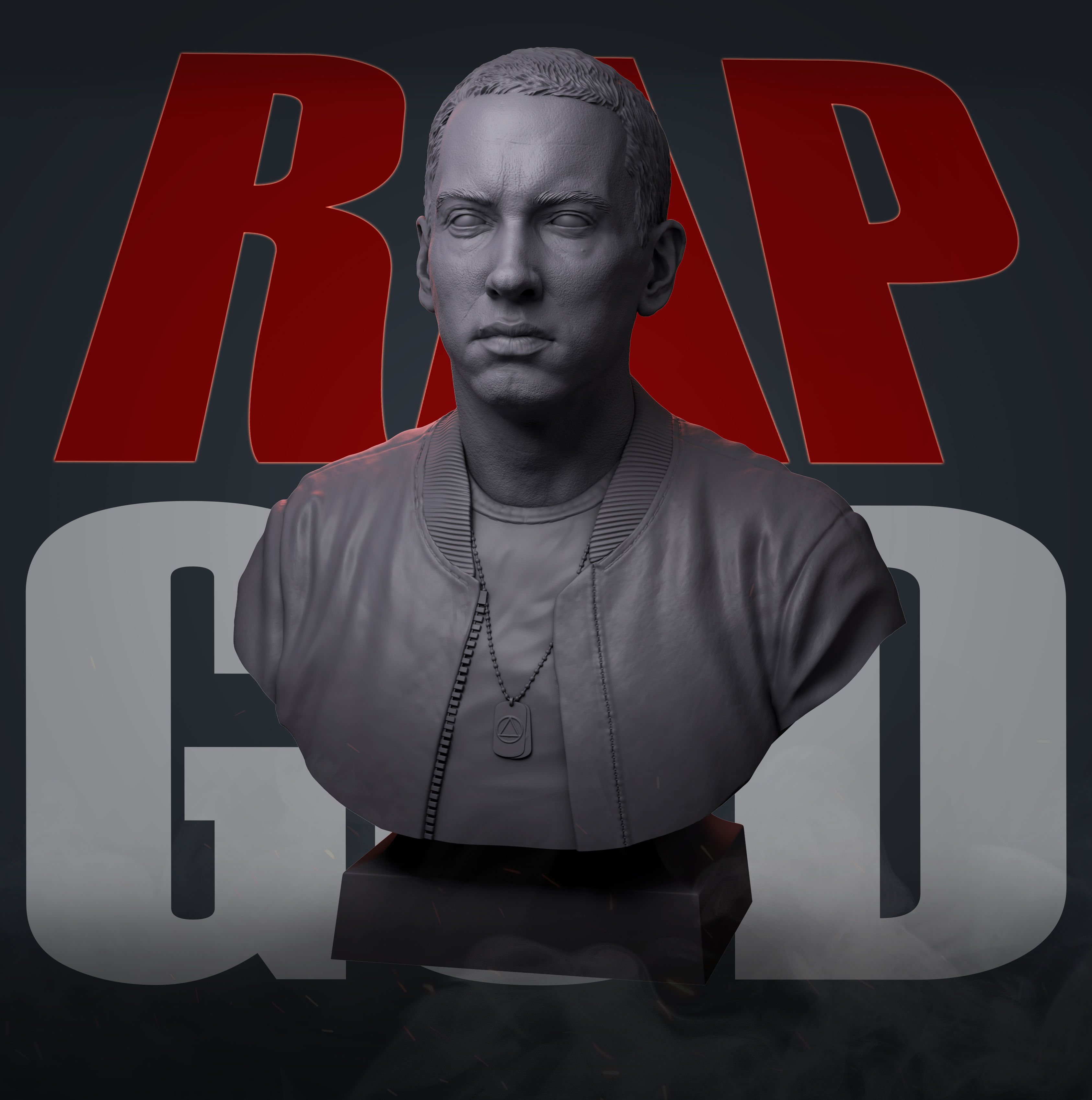 Eminem  3D print model_14