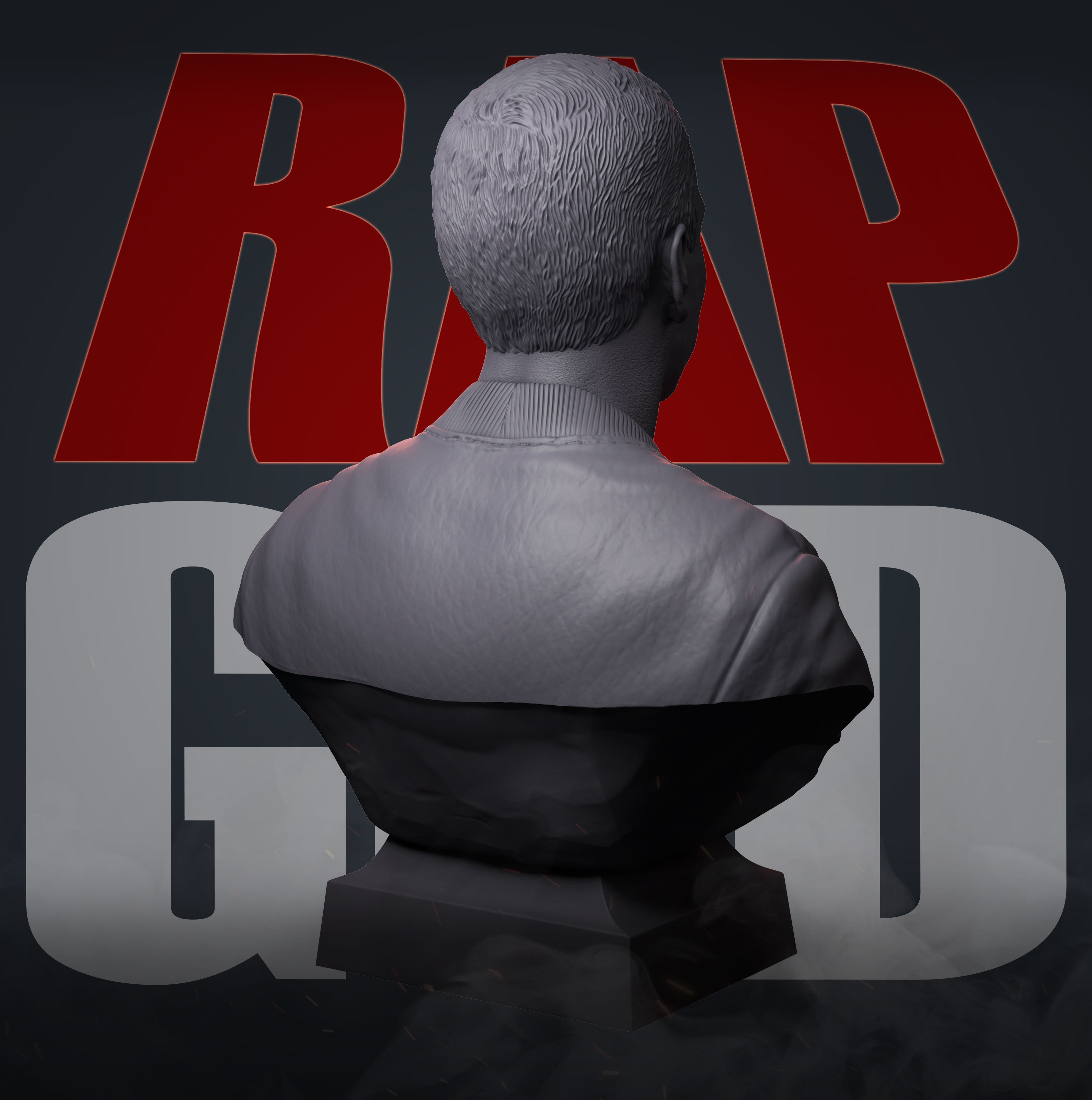 Eminem  3D print model_19