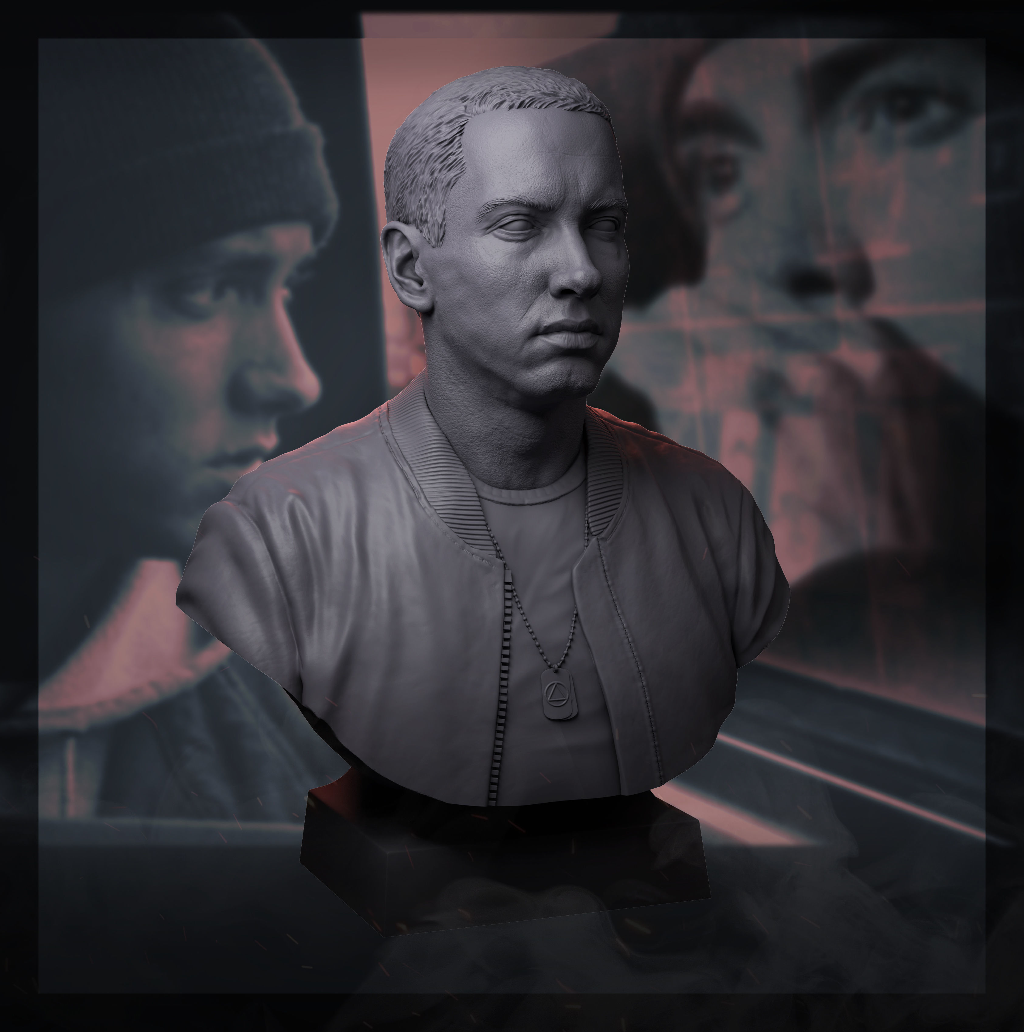 Eminem  3D print model_10