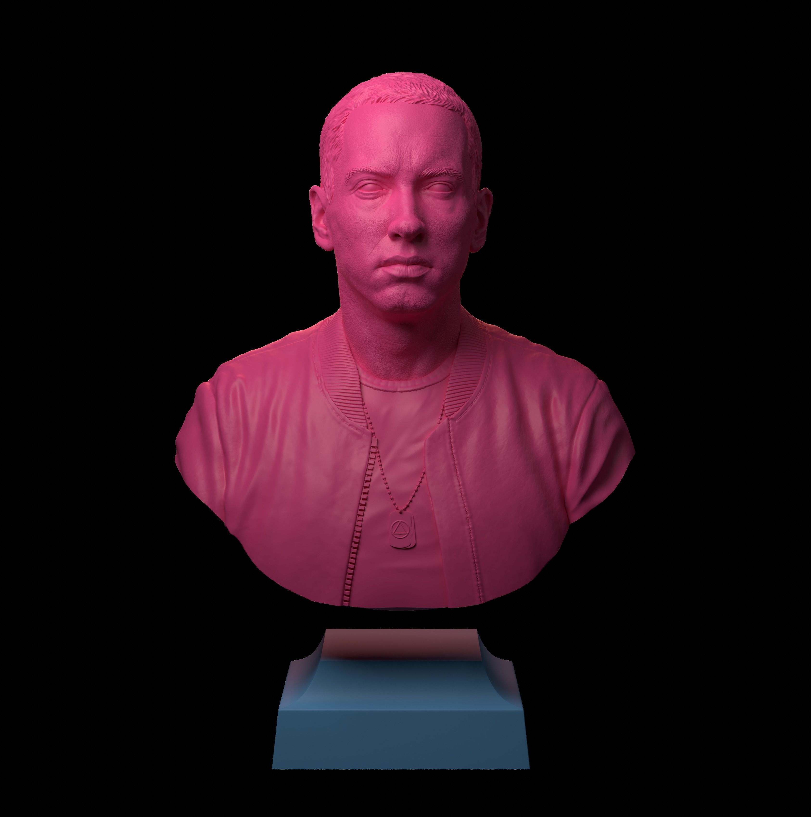 Eminem  3D print model_3
