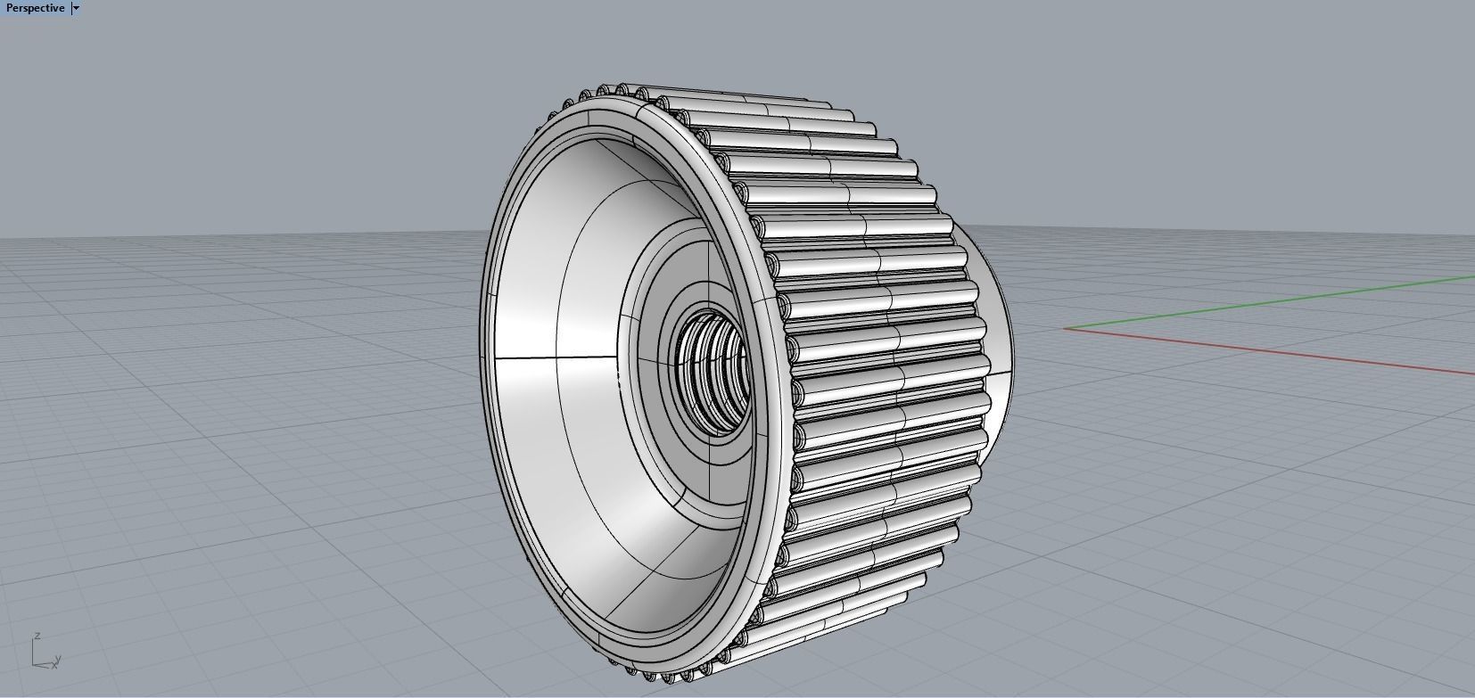 3D Nuts M4 06014 11180424 Knurled plasitc 3D print model 3D print model_8