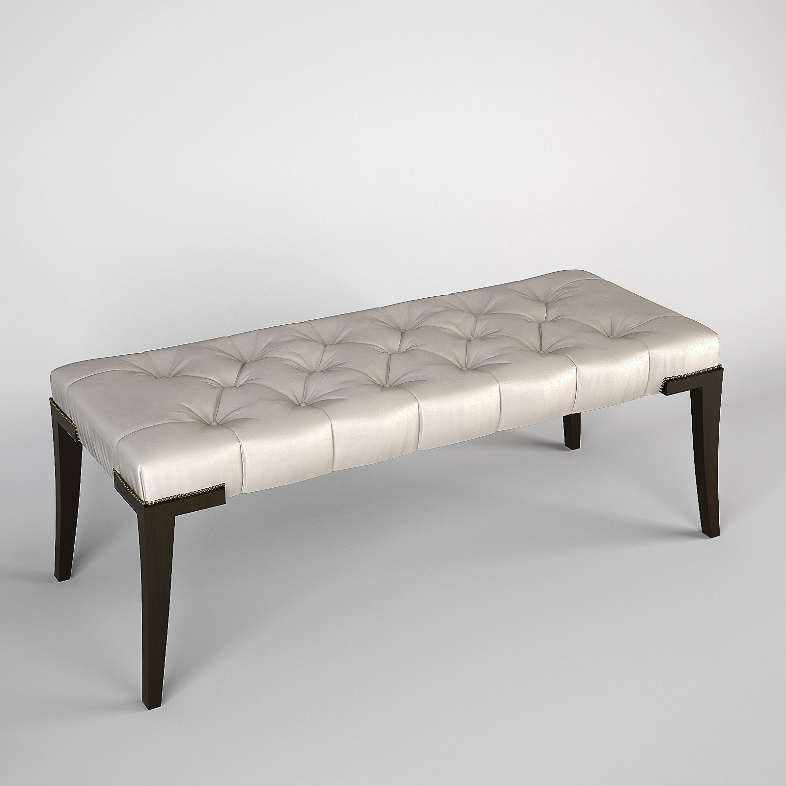 Baker Adam Bench 3D model_2