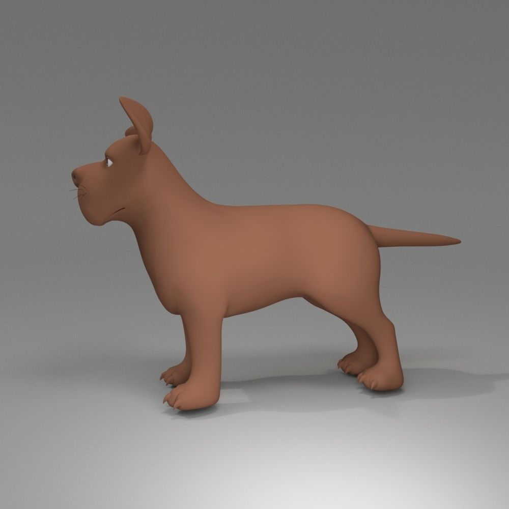 Zion Dog 3D model_1