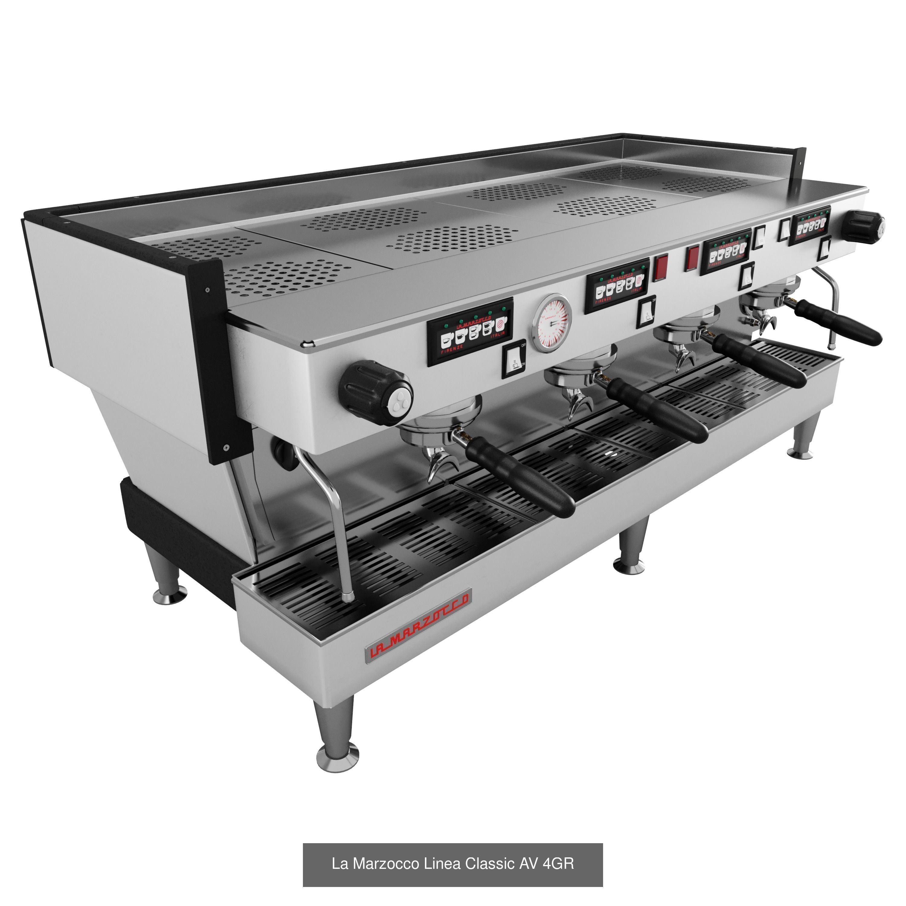 La Marzocco Linea Classic Coffee Machines Pack 3D Model Collection_4