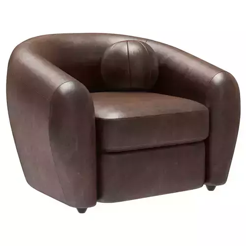 Restoration Hardware Sylvain Leather Chair