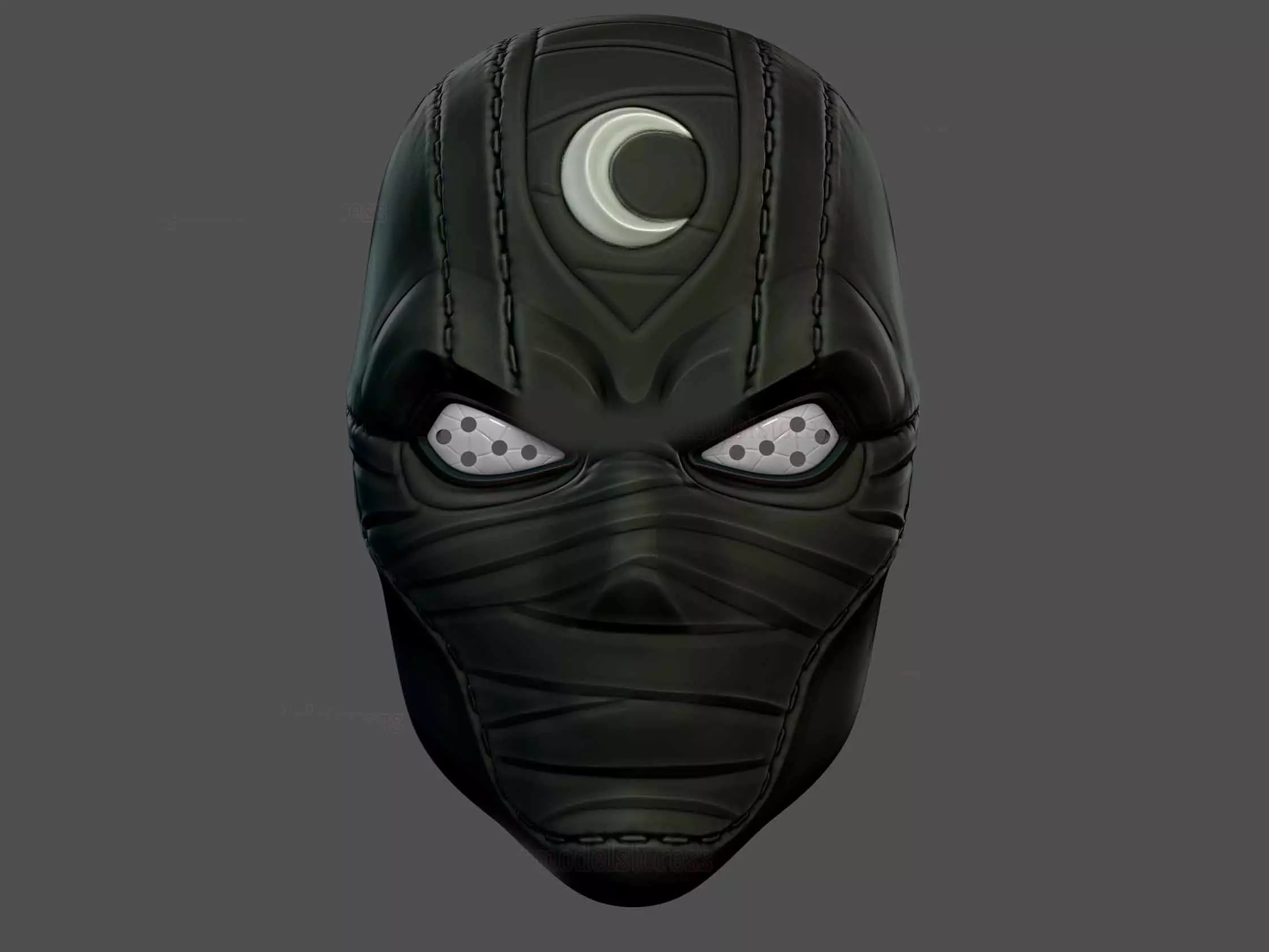 Moon Knight Mask - Marvel Comics Cosplay Helmet 3D print model_0