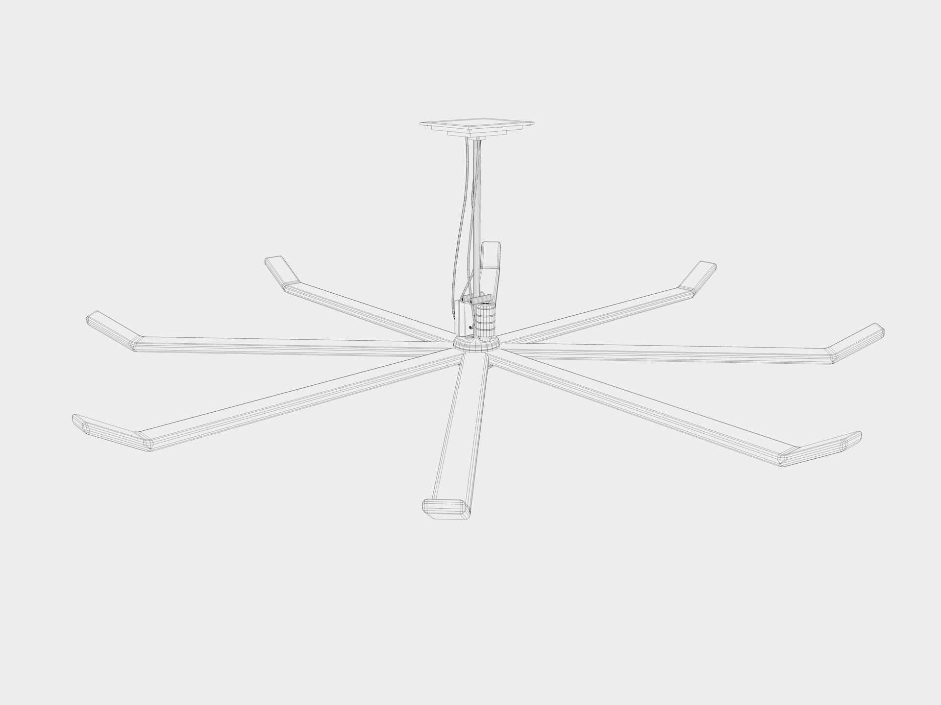 industrial Ceiling Pack 3D model_48