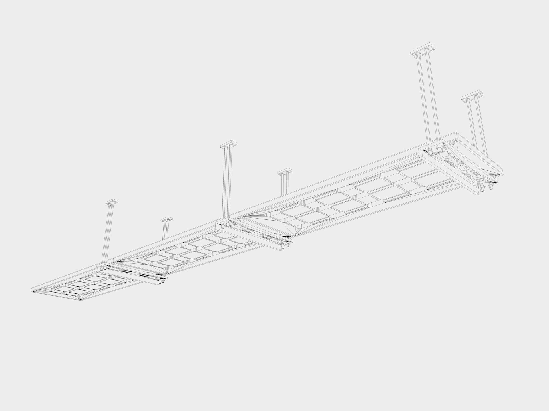 industrial Ceiling Pack 3D model_40