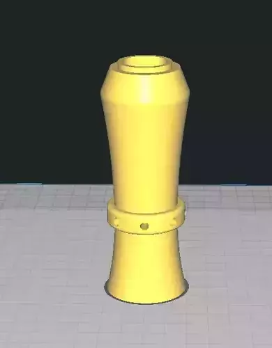 Rauchsaeule fuer die Ocean Hookah Kaif S 3D print model
