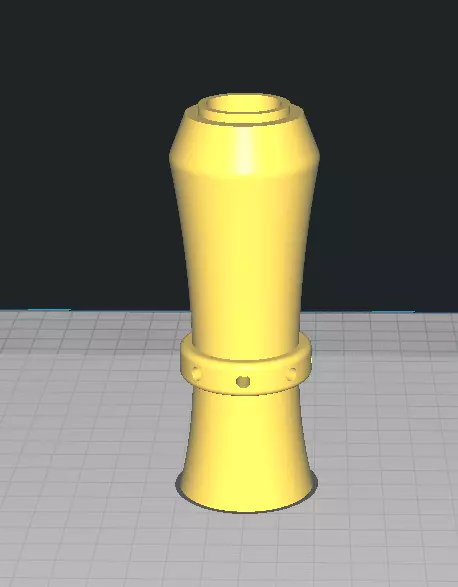 Rauchsaeule fuer die Ocean Hookah Kaif S 3D print model_0