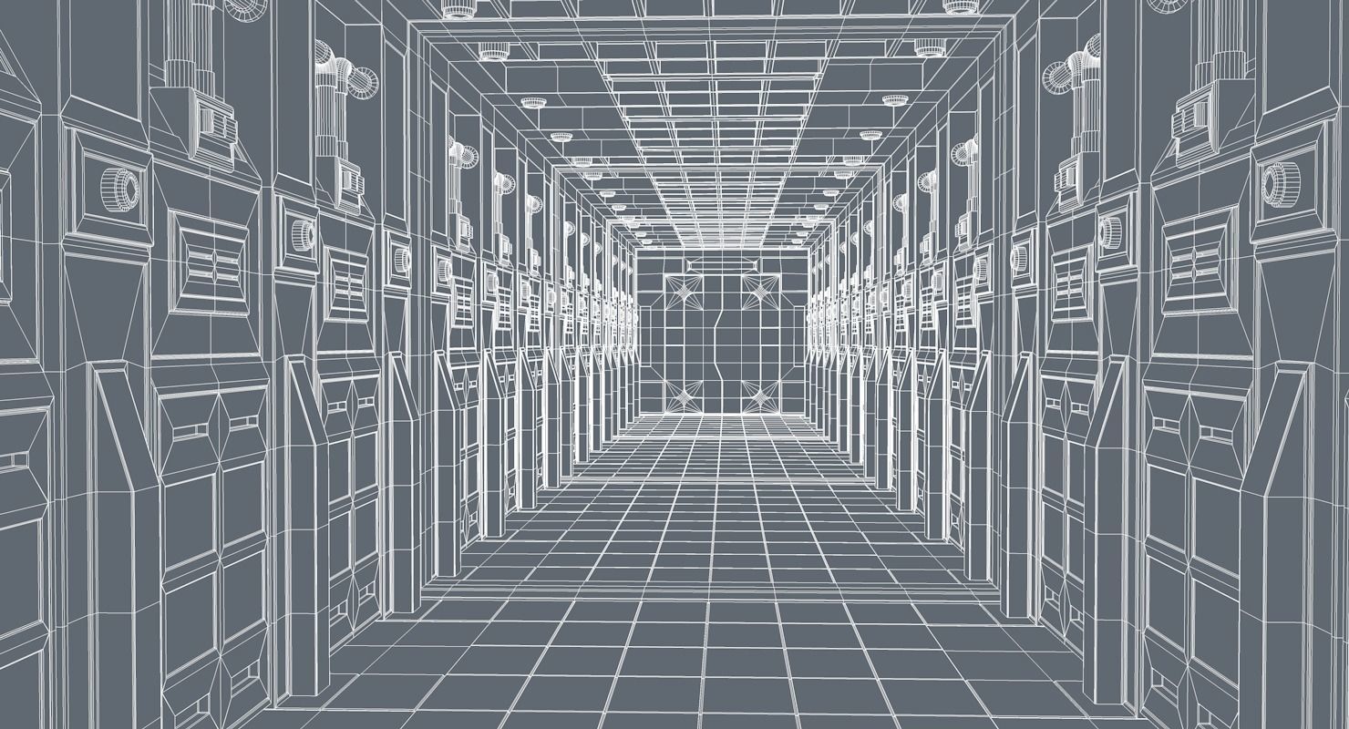 Sci Fi Interior 3D model_11