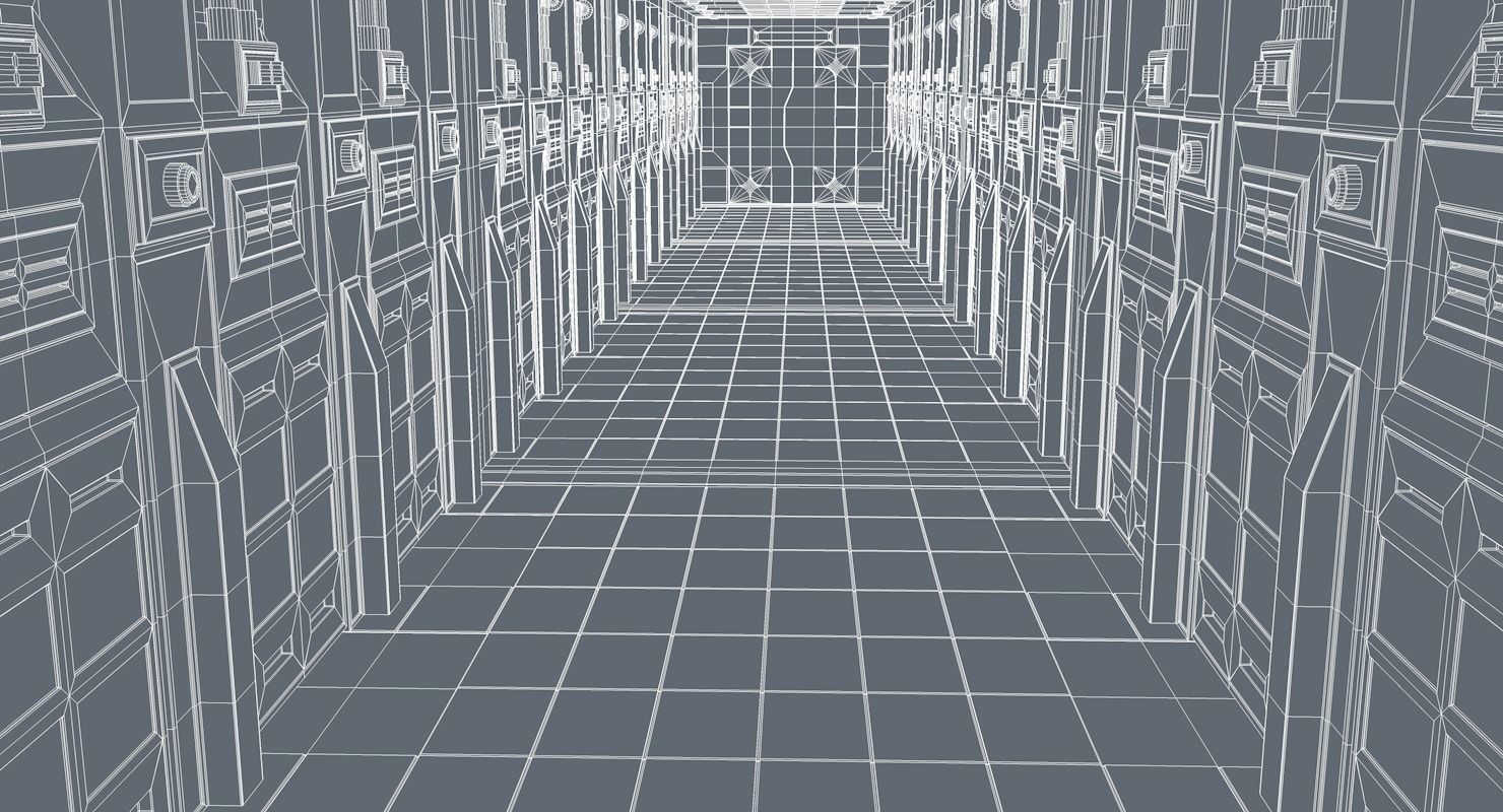 Sci Fi Interior 3D model_14