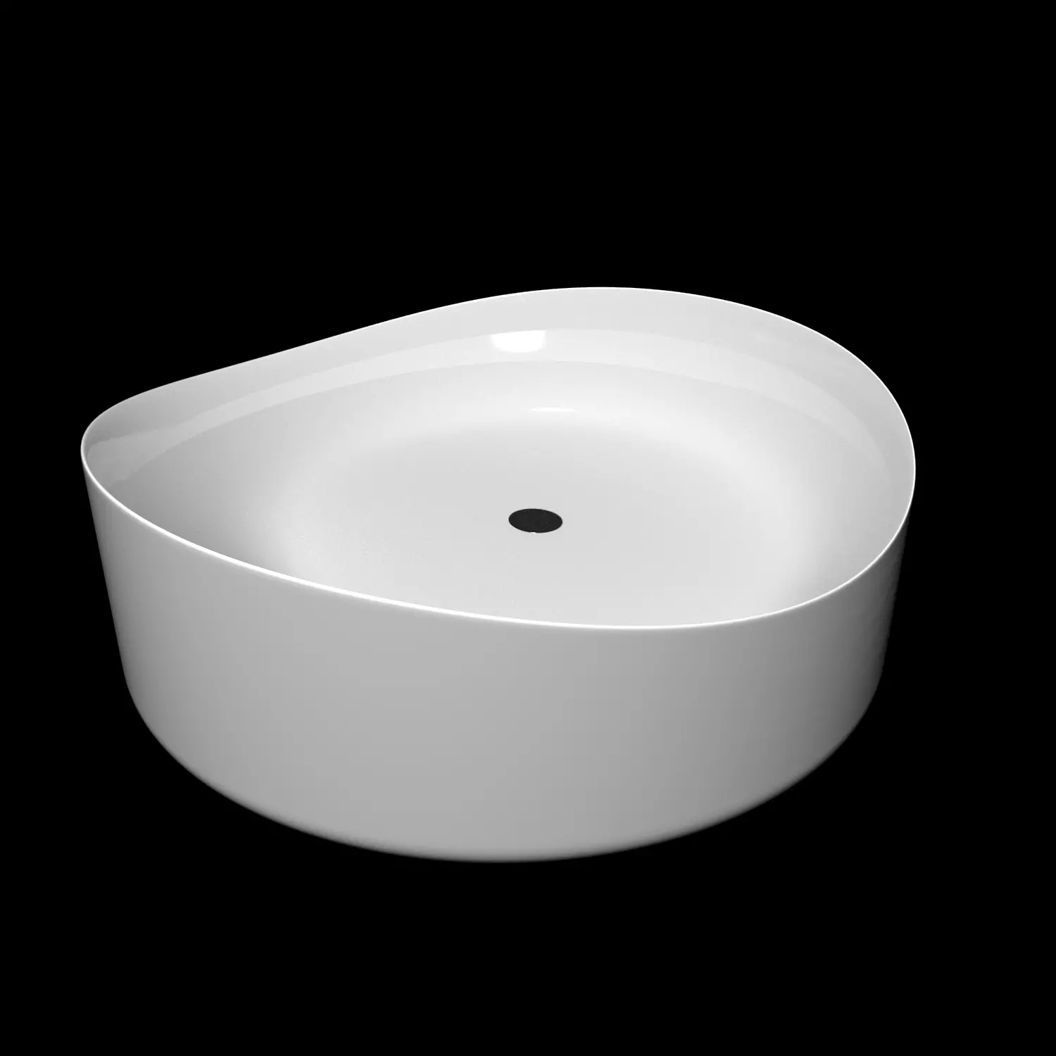 Built-in bathtub 3D model_0