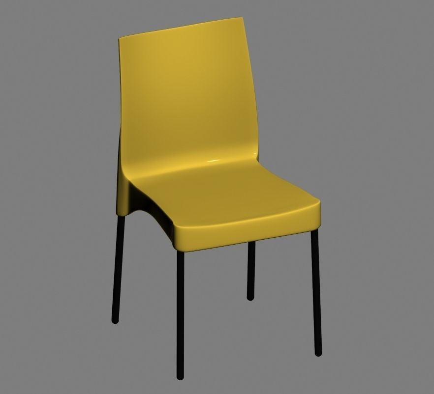 chair 304 3D model_5