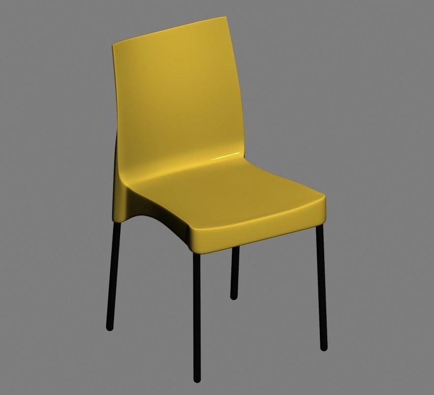 chair 304 3D model_4