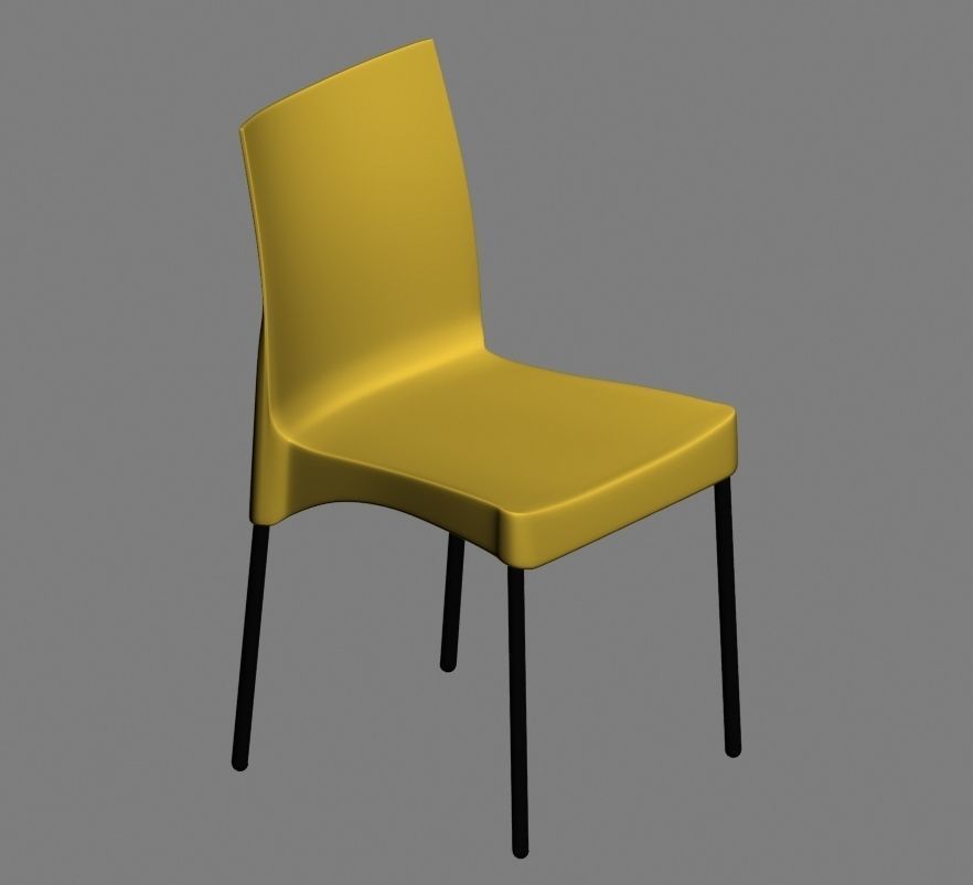 chair 304 3D model_2