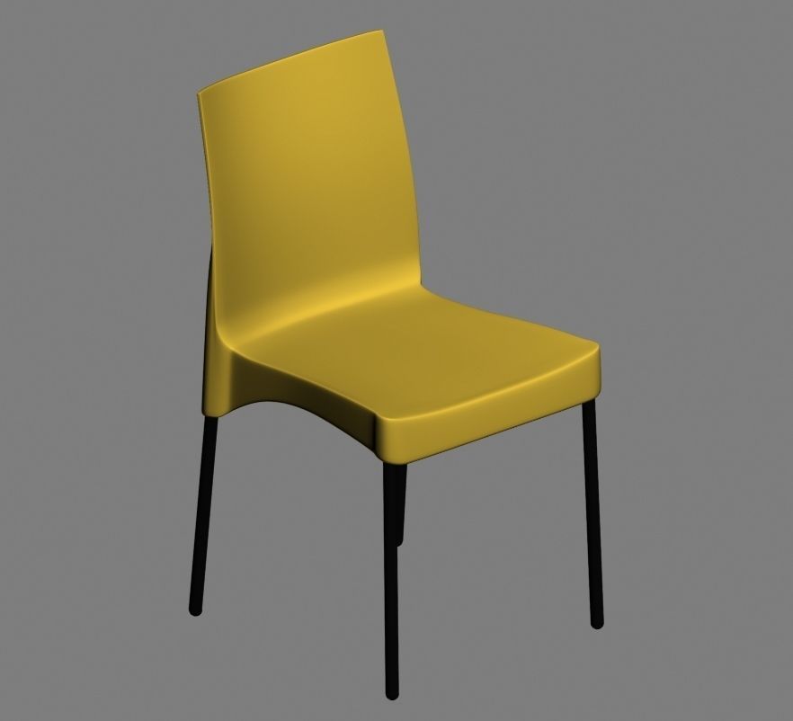 chair 304 3D model_3