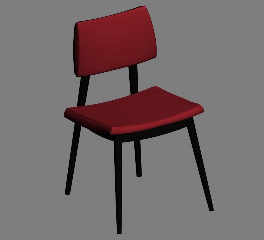 chair 307 3D model_4