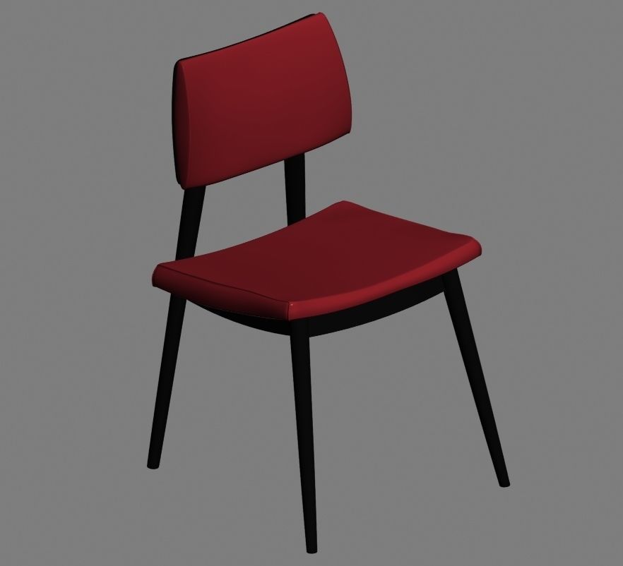 chair 307 3D model_3