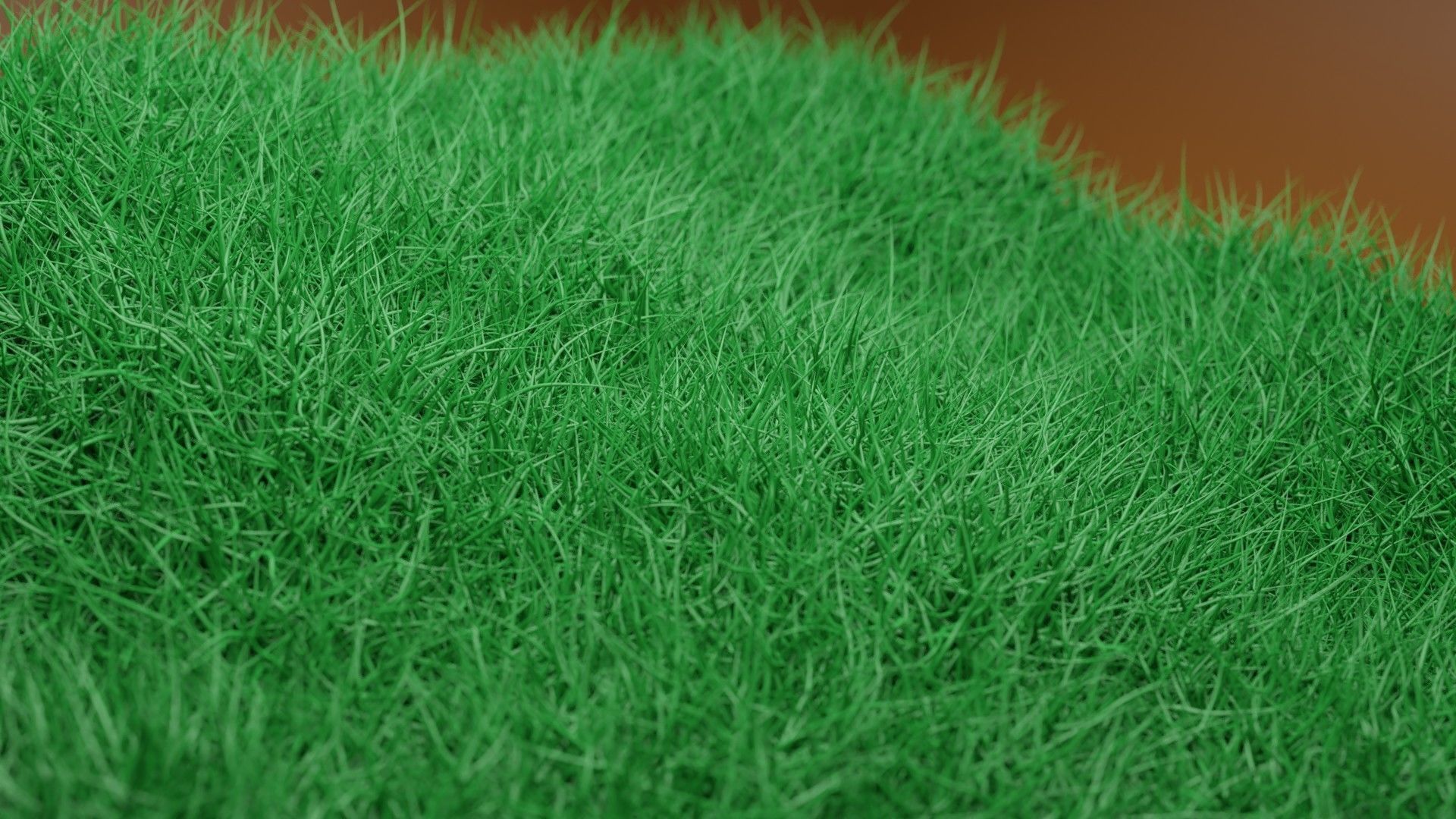 Realistic Grass landscape Free 3D model_4