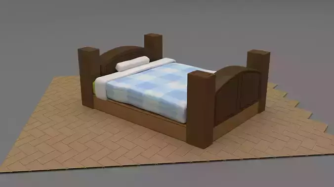 Stilized Bed
