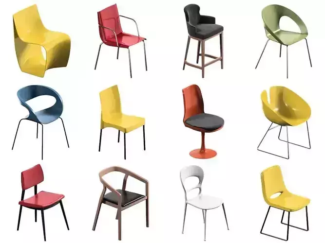 12 Chair  Pack Collection 