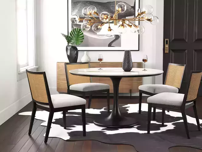 Dining room interior 305 3D model