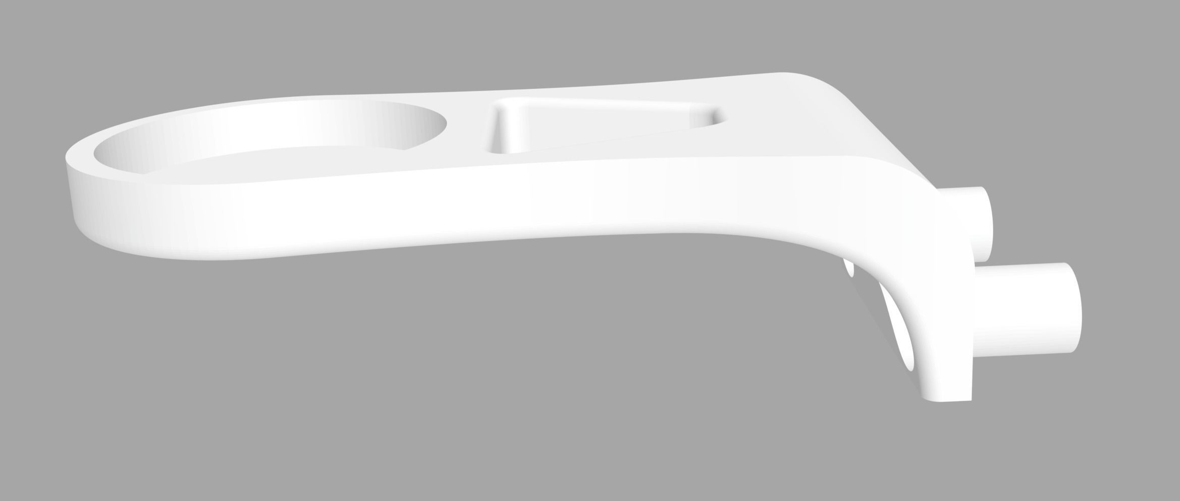 Garmin Wahoo Bike Stem Mount  3D print model_2