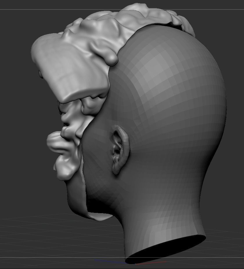 Medusa Rondanini Versace mask  3D print model_1
