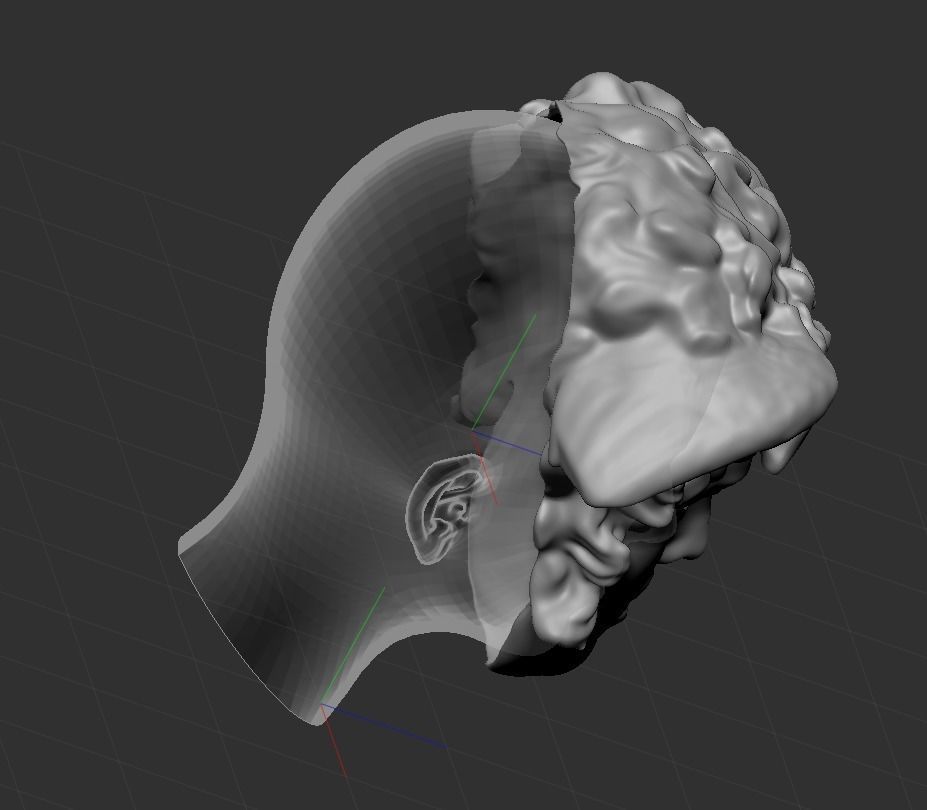 Medusa Rondanini Versace mask  3D print model_6