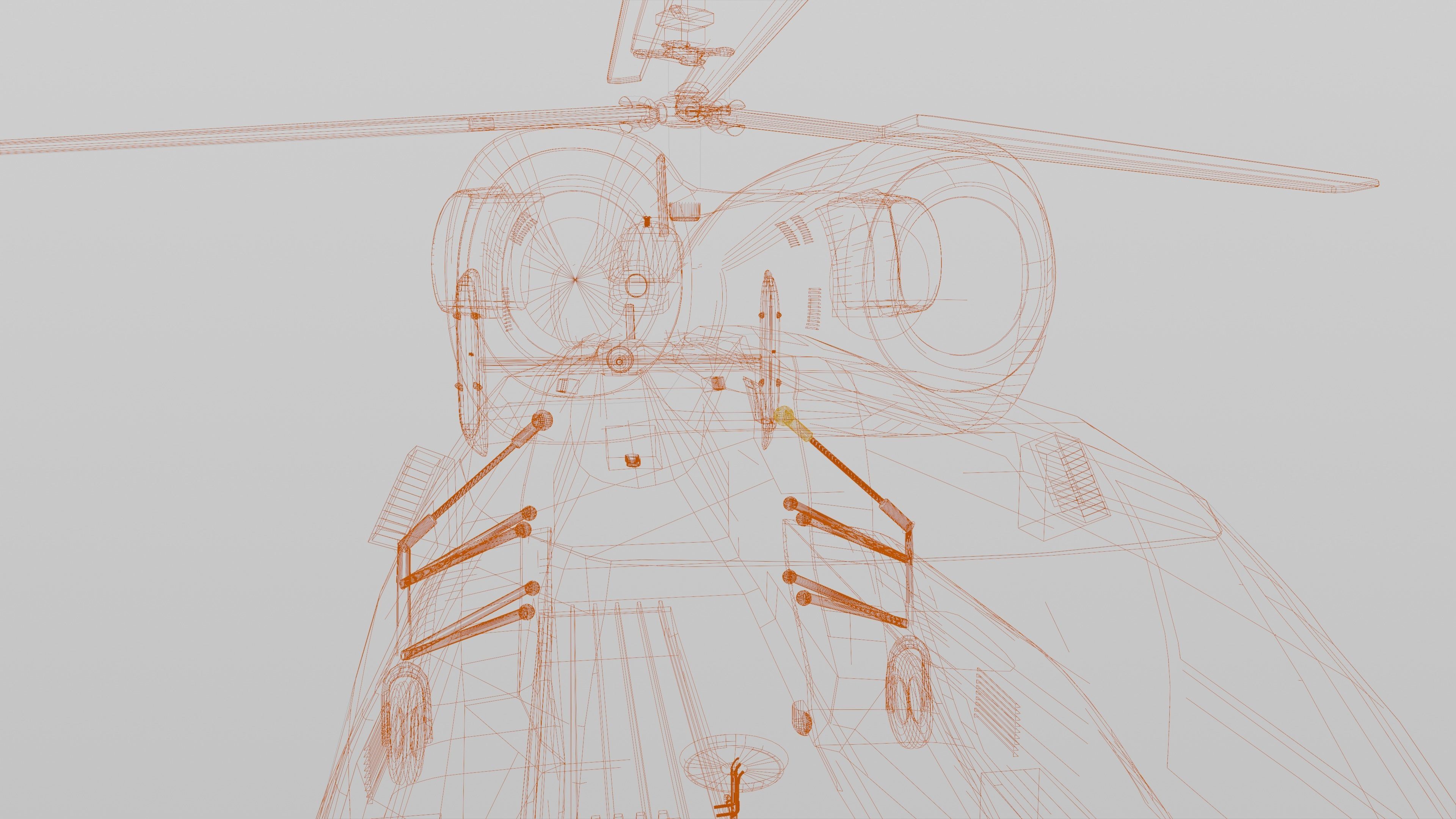 Kamov - Ka-31 - THE AWACS HELICOPTER - 3D model_36