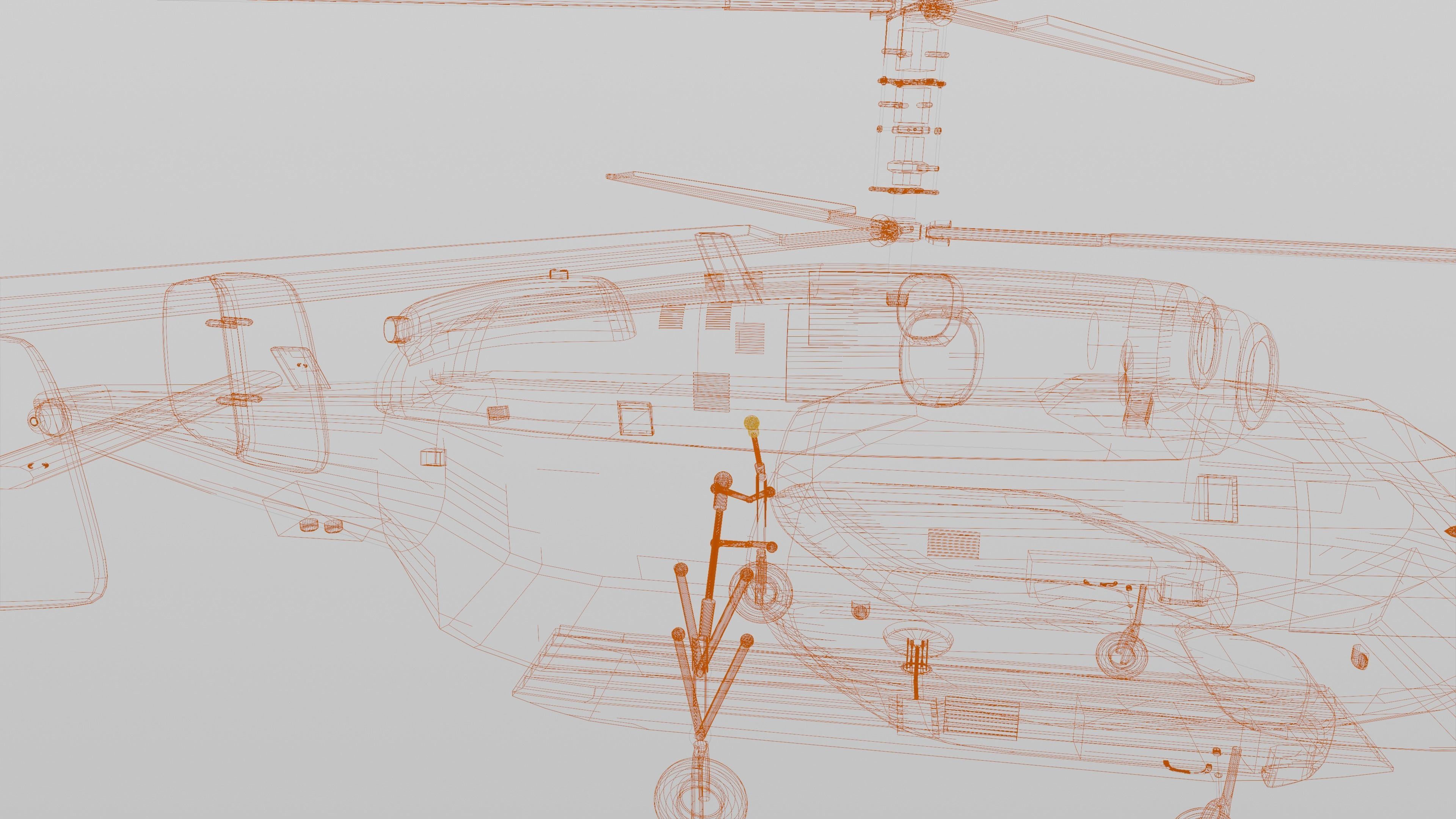 Kamov - Ka-31 - THE AWACS HELICOPTER - 3D model_39
