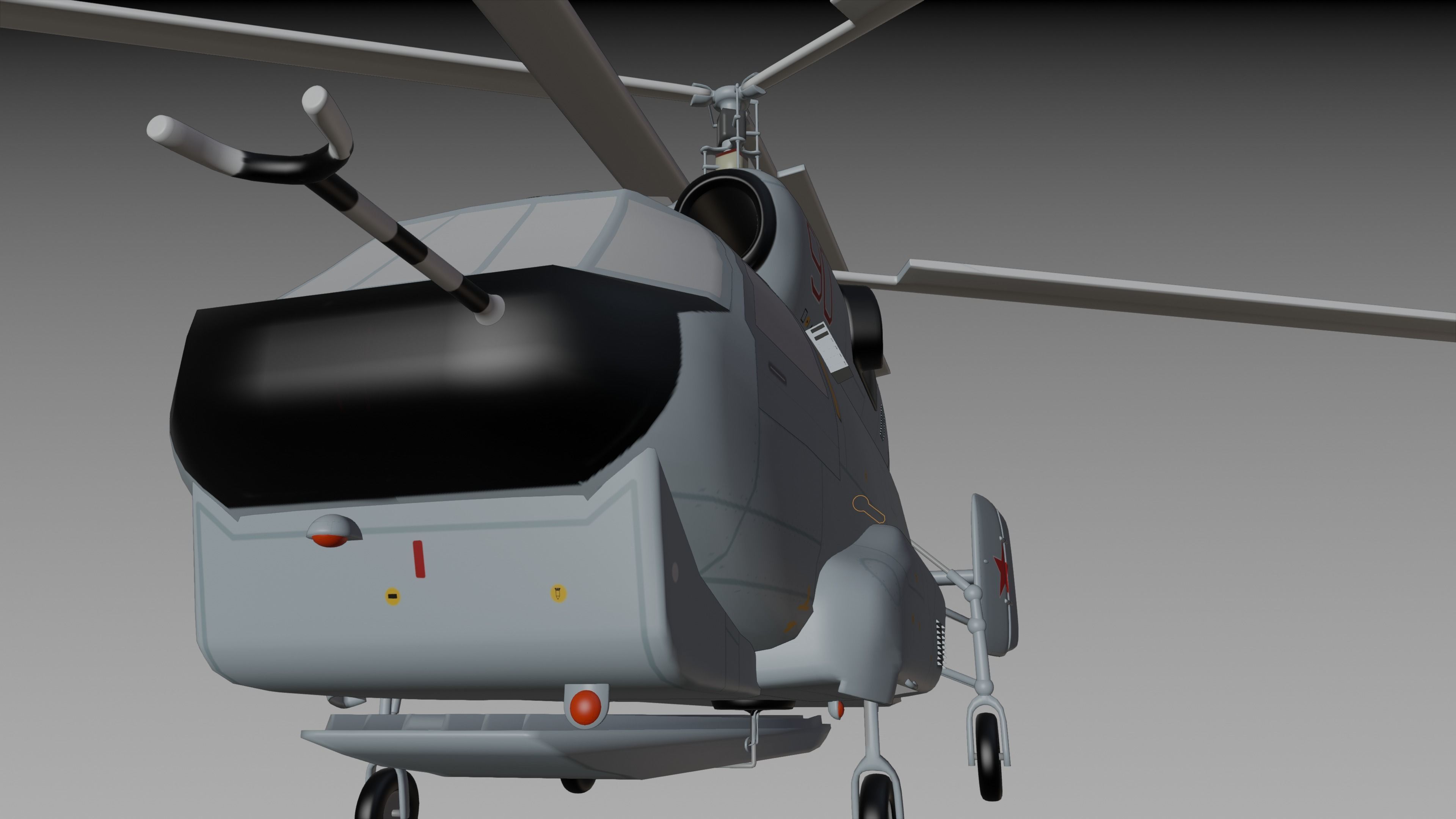 Kamov - Ka-31 - THE AWACS HELICOPTER - 3D model_6